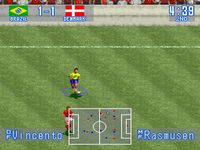 une photo d'Ã©cran de International Superstar Soccer sur Nintendo Super Nes